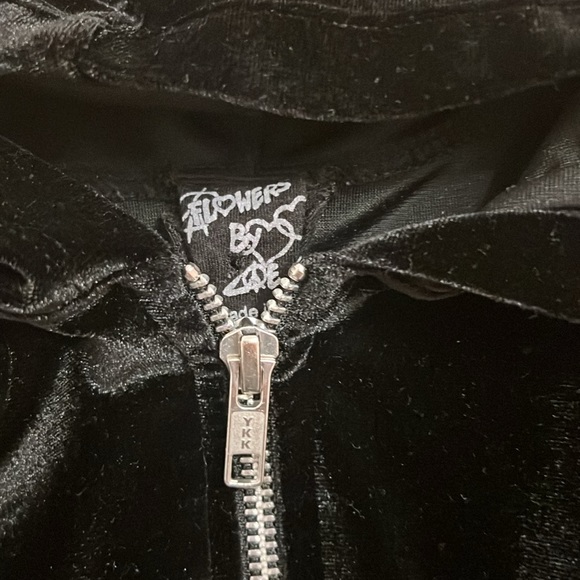 Flowers by Zoe FBZ Velvet Tracksuit 6 - Picture 3 of 4